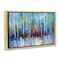 Stupell Industries Vivid Birch Trees Reflection Floating Frame By Leon Devenice